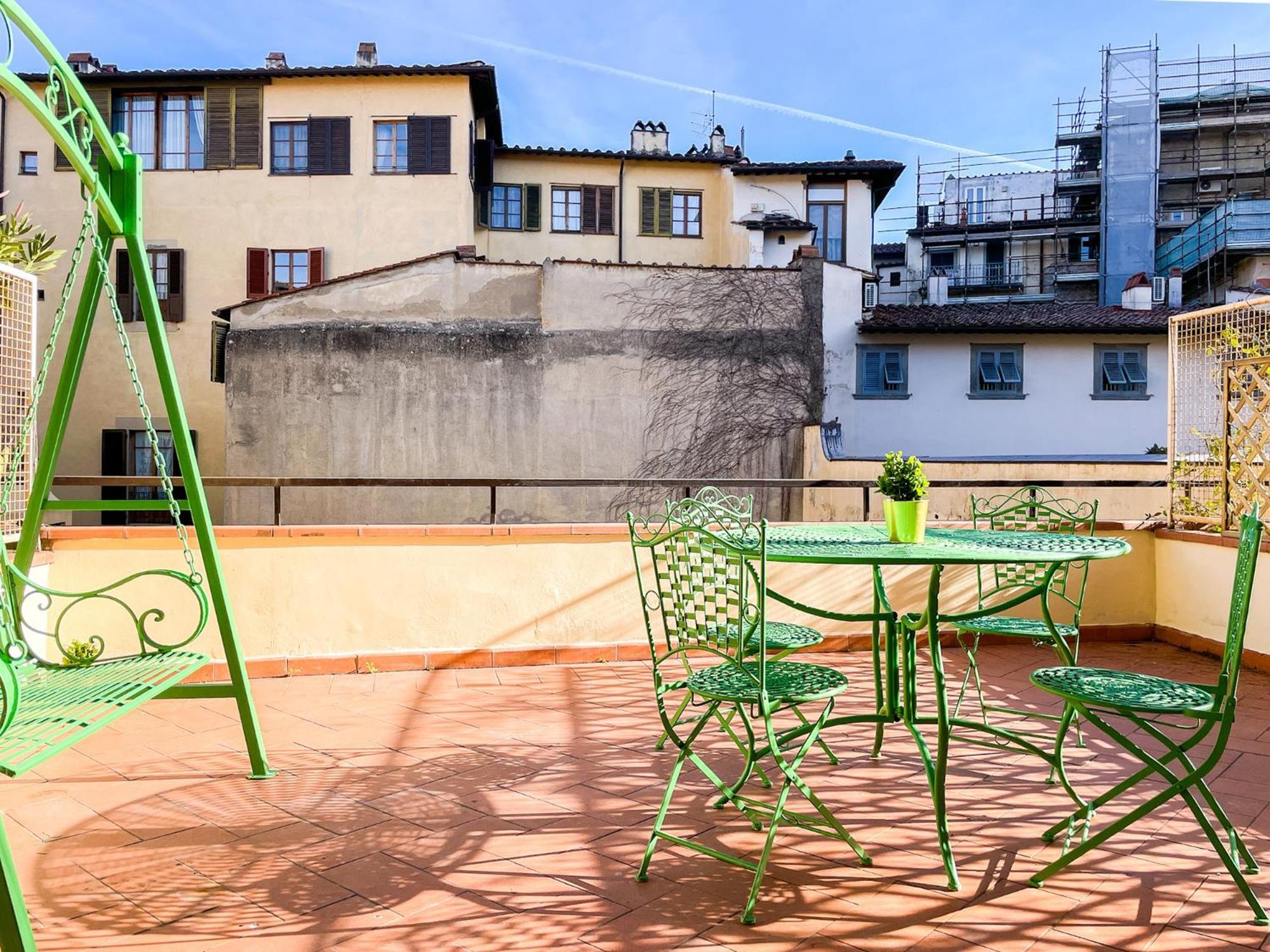 Stunning Apartment With An Amazing Terrace Florence Exterior photo